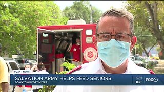 Salvation Army helps feed seniors