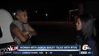 Woman with Aaron Bailey talks with RTV6