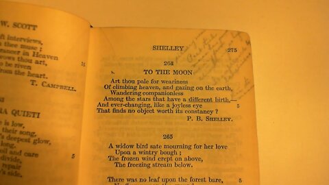 To The Moon - P. B. Shelley