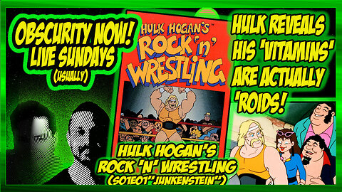 Obscurity Now! #151 Hulk Hogan's Rock 'N' Wrestling (S01E01) #tv #animation #prowrestling