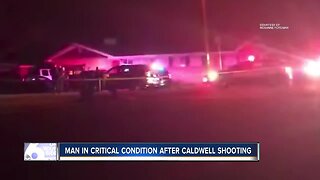 Caldwell man in critical condition after officer-involved shooting