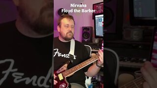 Nirvana - Floyd the Barber Guitar Cover (Part 2) - Fender Kurt Cobain Jaguar