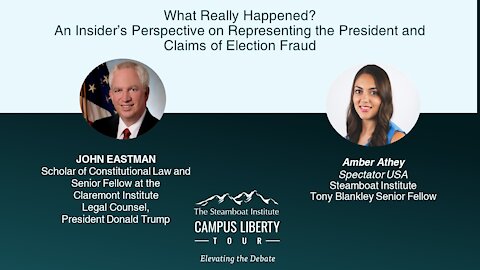 An Insider’s Perspective on Representing the President and Claims of Election Fraud”