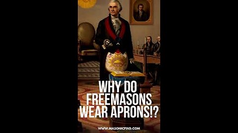 Masonic Aprons 33rd degree secret exposed!