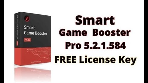 Smart Game Booster Pro 5.2.1.584 Latest 2022 License Key for PC