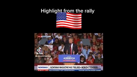 HIGHLIGHTS FROM THE TRUMP RALLY TONIGHT FLORIDA