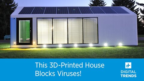This 3D-Printed House Blocks Viruses!