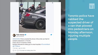 Van Strikes Numerous Pedestrians In Toronto, Fatalities Reported