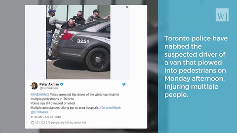 Van Strikes Numerous Pedestrians In Toronto, Fatalities Reported