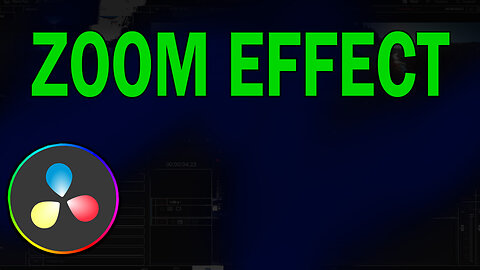 How To Create Zoom Effect In Davinci Resolve