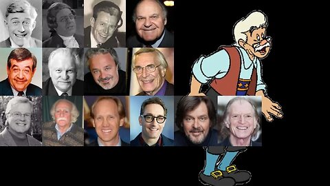 Animated Voice Comparison- Geppetto (Pinocchio)