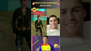 RONALDO REACTION VIDEO 😂😂😂 #shorts #ronaldo #football #messi #nymar