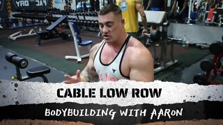 CABLE LOW ROW 101