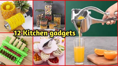12 Smart And Useful Kitchen Tools You Must Have | Time Saving Kitchen Essentials