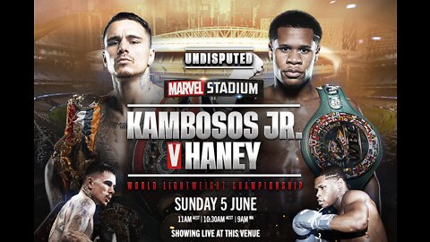 Fight Junkie: George Kambosos V Devin Haney Fight Prediction!