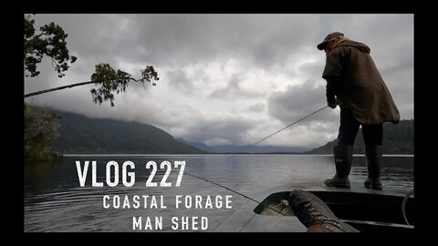 Adventure vlog 227 - Coastal forage with Sonny Jim, Dan the Mans Shed, Fly fishing