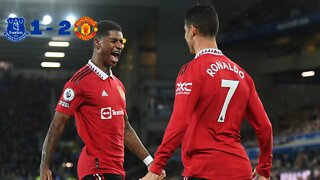 Everton VS Manchester United | Ronaldo's 700th club goal | Goals Highlight