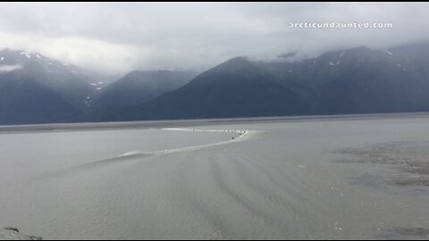 Extreme SUP Surfing A Summer Boretide Up Turnagain Arm