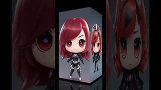 Cute Chibi Black Widow #shorts#shortvideos#Chibi#BlackWidow