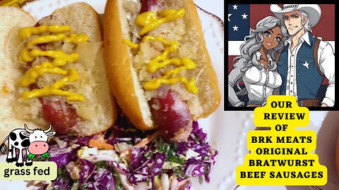 Home cooked boiled beef bratwurst| #Texas #grass fed raised| BRK meats| tasting 😋 & review