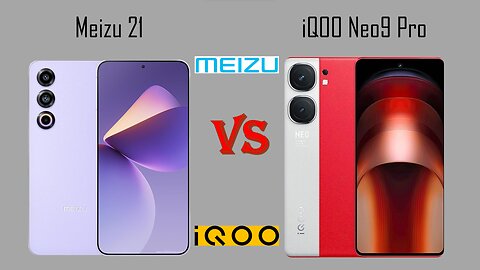 New Phone | Meizu 21 Vs Iqoo Neo 9 Pro | Full comparison | @technoideas360