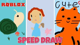 Roblox Speed Draw Challenge!