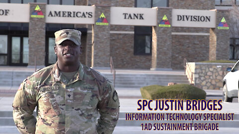 Spec. Justin Bridges