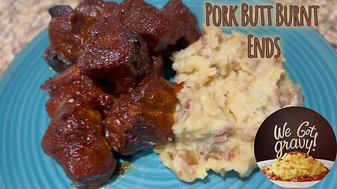 Baked Pork Butt Burnt Ends