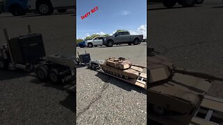 RC Tractor truck and trailer ￼