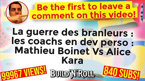 La guerre des branleurs : les coachs en dev perso : Mathieu Boinet Vs Alice Kara