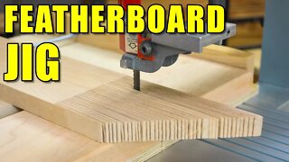 Featherboard Jig - How to Make a Featherboard