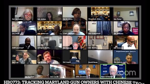 Dan Cox EXPOSES Chinese Gun Tracking in Maryland