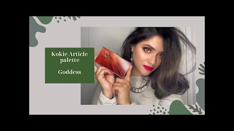 Kokie Cosmetics | Goddess Makeup tutorial | Eyelashes tutorial
