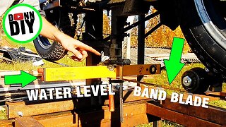 HOW TO Adjust Blade Guides? - Band Sawmill Build #29