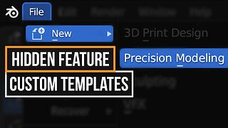 A Powerful Hidden Blender 3.0 Feature...! | App Templates