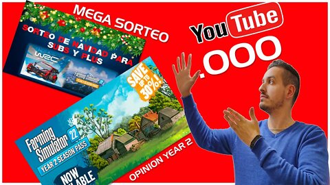 CHARLANDO #5 | ☄️mi OPINION del SEASON PASS YEAR 2 FS22, 5000 SUBS y MEGA SORTEO!! | TWITCH