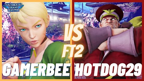 SFV 🌟 Gamerbee (Cammy) vs Hotdog29 (M.Bison) 🌟 Street Fighter V