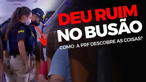 (Tentou Mentir Logo Pra Quem? kkk) - Fiscalização da PRF Descobre algo BIZARRO dentro de ônibus