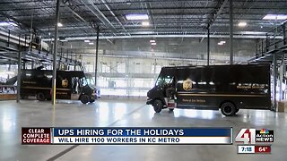 UPS looking to hire 1,100 workers in greater Kansas City metro