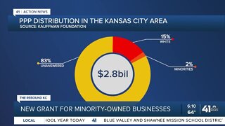 New grant for minority-owned businesses