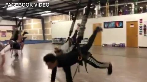 Gym in Kern County offers bungee jump workouts that burns fat fast!