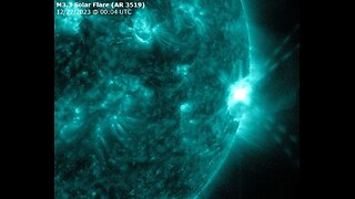 M3.33 Solstice Solar Flare (More Coming)