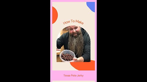 Texas Pete DEER AND BEEF Jerky Recipe #shorts