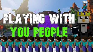 THE BIGGEST MINECRAFT SERVER GAMING WITH YOU