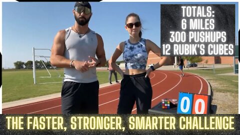 The OFFICIAL Faster Stronger Smarter Challenge Video | A new Guinness World Record?