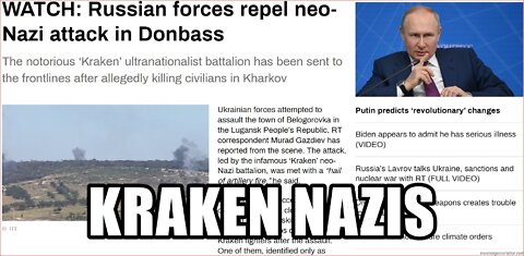 "KRAKEN" NEO NAZI ATTACK REPELLED BY RUSSIAN FORCES IN UKRAINE~!