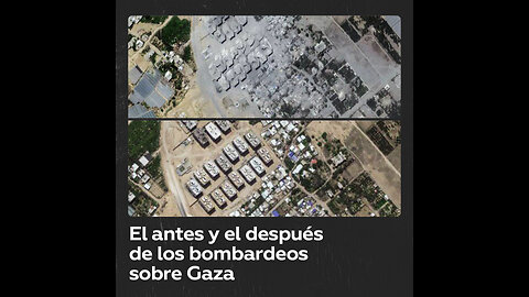 Imágenes satelitales muestran la devastación en Gaza durante el conflicto con Israel