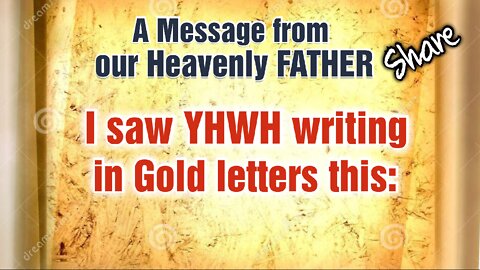 I saw YHWH writing this message🔺️ Watch until the end #powerful #message #important #share #bible