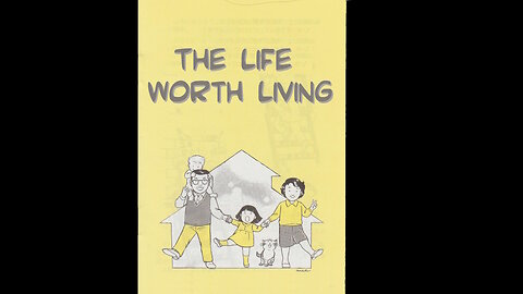 Christian Manga Preview - The Life Worth Living