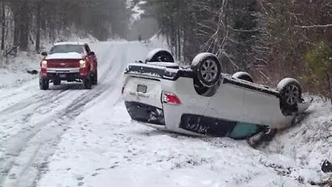 Top Ultimate Winter Stupid Drivers Fails